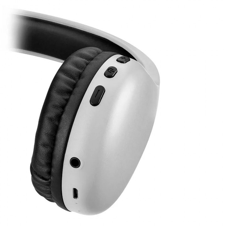 Fone de Ouvido Headphone Multilaser Bluetooth Joy, Branco - PH309
