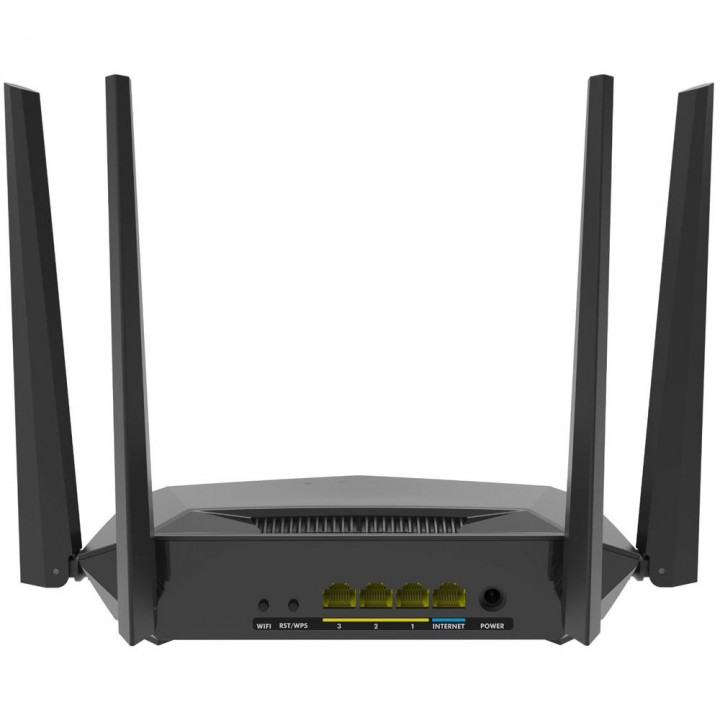 Roteador Wireless Intelbras 867MBPS, 4 Antenas, Dual Band, Action Gigabit, Preto - RG1200