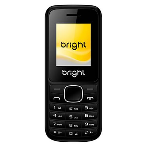 Celular Bright, Tela 1.77´, Câmera, Lanterna, Bluetooth, Rádio FM, Dual Chip, Preto - 0405