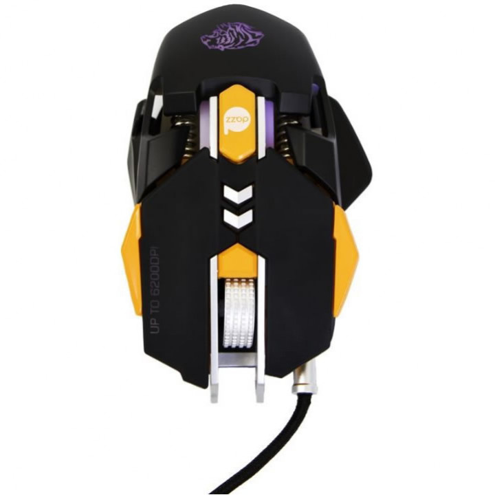 Mouse Gamer Dazz Thundertank, USB, 6200DPI, Preto - 624647