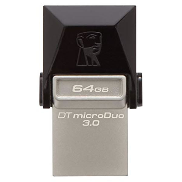 Pen Drive Kingston 64GB DataTraveler Type-C Flash Drive, Prata - DTDU03C/64GB