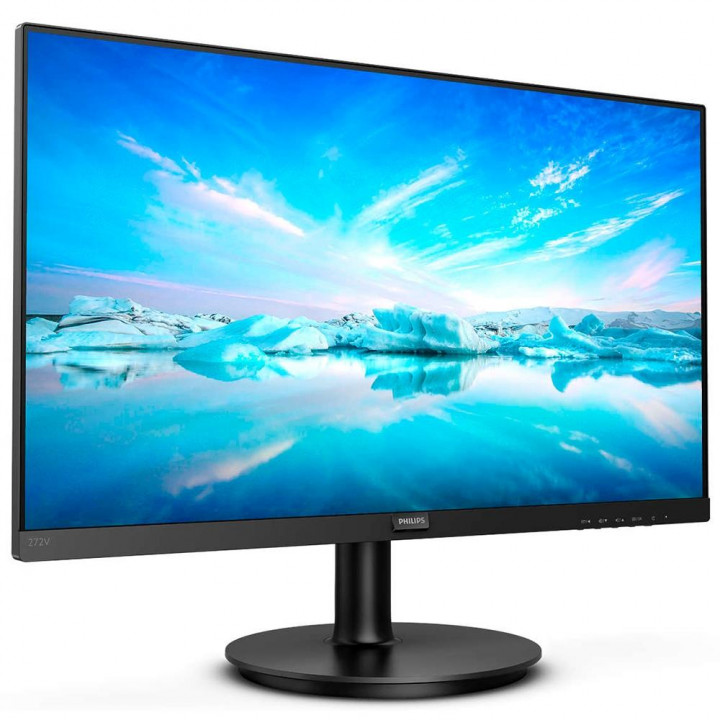 Monitor Philips 27" LED, Widescreen, Preto - 272V8A