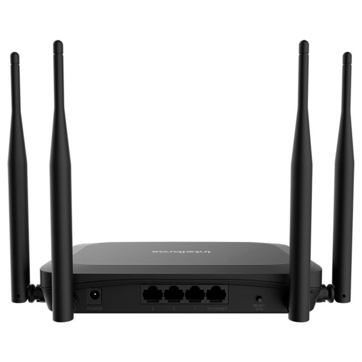 Roteador Wireless Intelbras GF 1200 1200MBPS, Com 4 Antenas, AC 1200, Preto - 4750076
