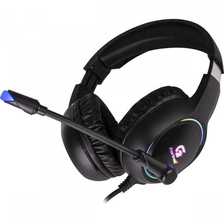 Headset Gamer Fortrek Holt, RGB, Preto - 70552