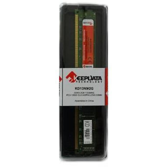 Memória Keepdata, 2GB, 1333MHz, DDR3, CL9 PC3-10600 - KD13N9/2G