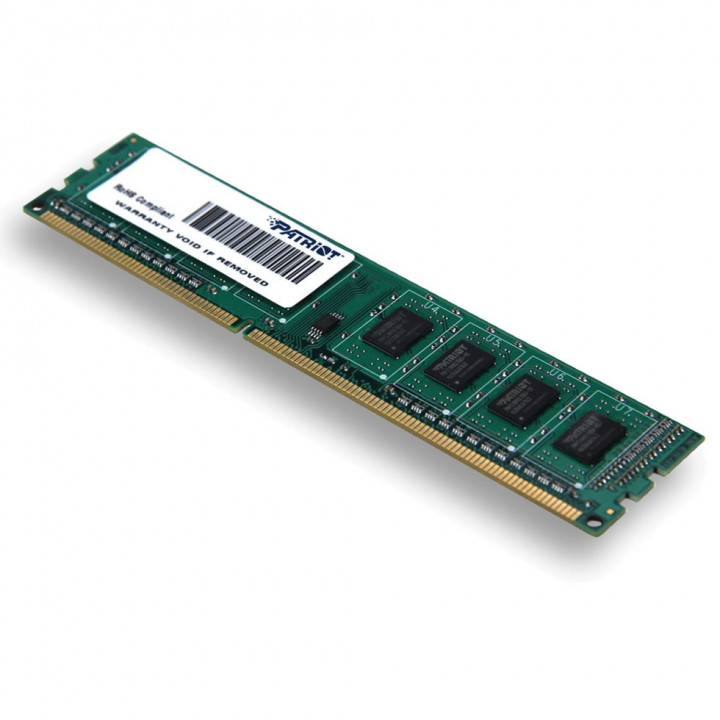 Memória Patriot, 4GB, 1600MHz, DDR3, UDIMM - PSD34G16002