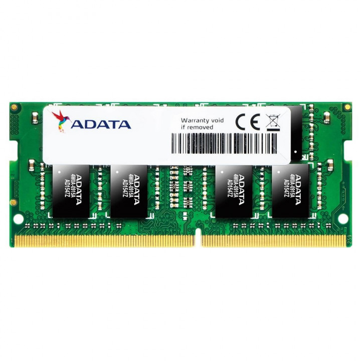 Memória Para Notebook Adata, 16GB, 2666MHz, DDR4, SODIMM - AD4S2666316G19-SBK