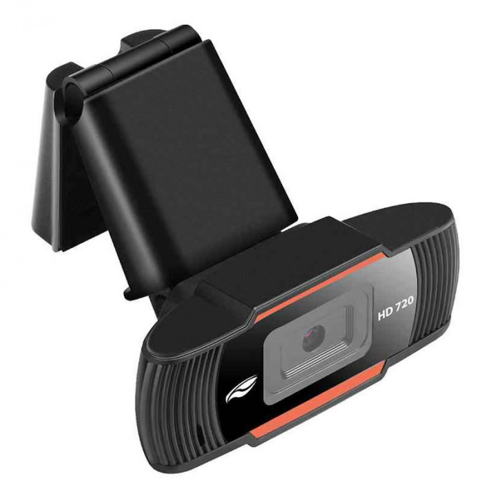 Webcam C3Tech, HD 720P, Preto - WB-70BK