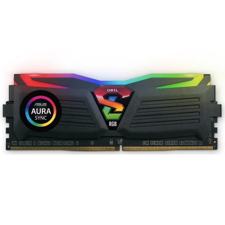 Memória Geil Super Luce, RGB, 8GB, 3000MHz, DDR4, Ryzen - GALS48GB3000C16ASC
