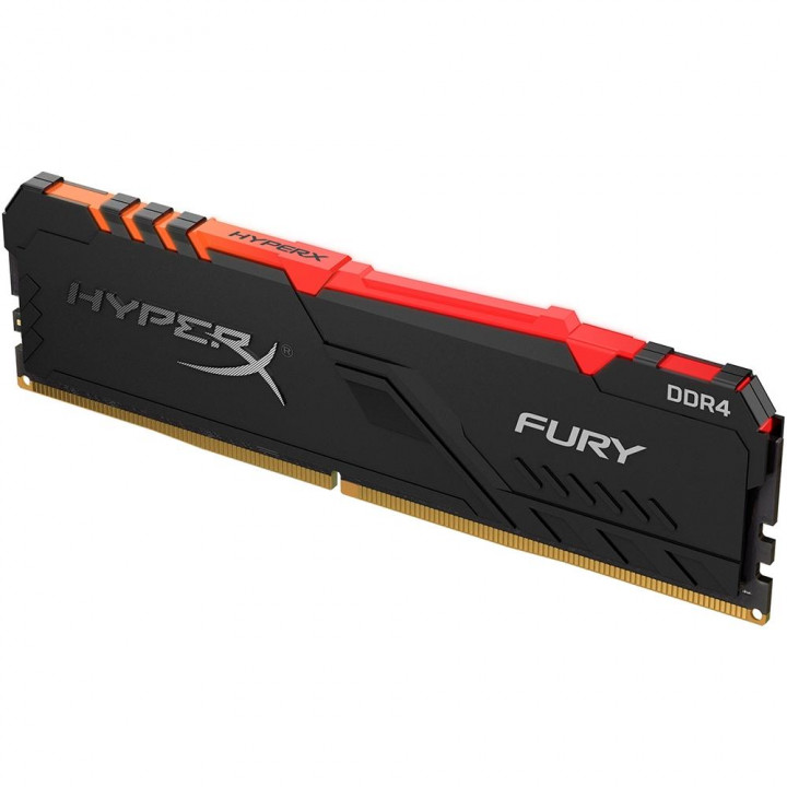 Memória HyperX Fury, RGB, 16GB, 2666MHz, DDR4, CL16 - HX426C16FB3A/16