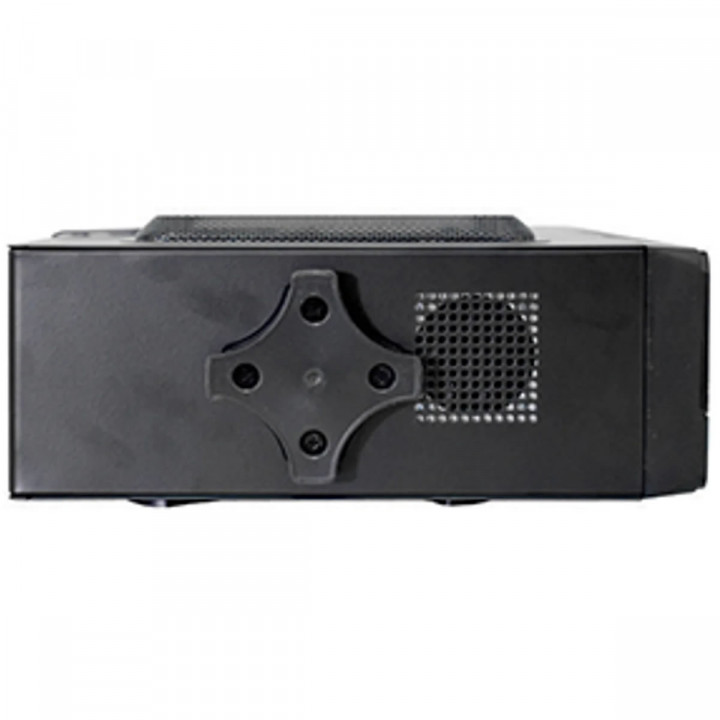 Gabinete K-Mex, Mini ITX GI-10S1, 2xUsb 2.0, Com Fonte Interna PF-130W Com Cabo, Preto - GI10S1FF001CB0X