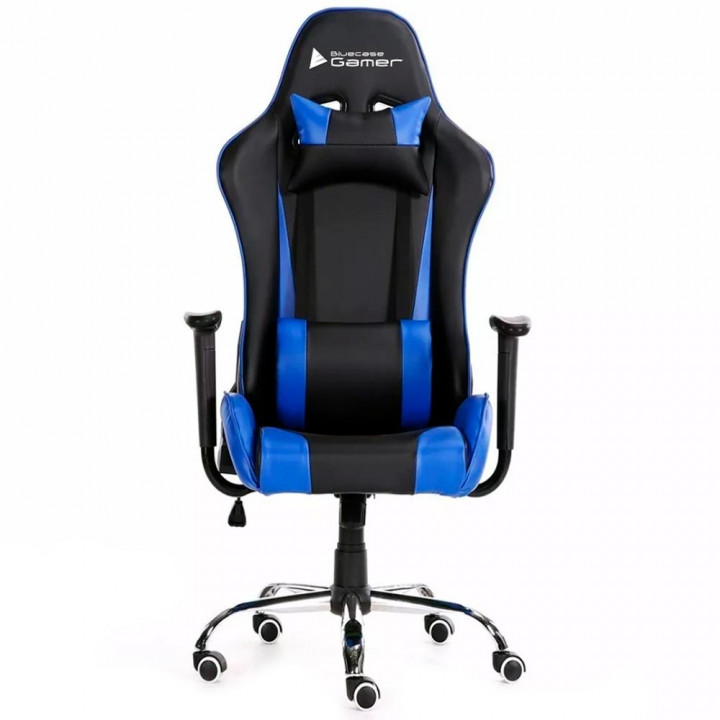 Cadeira Gamer Bluecase Titanium, Azul e Preto - BCH-46BBK