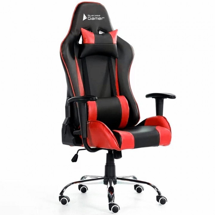 Cadeira Gamer Bluecase Titanium, Vermelho e Preto - BCH-07RBK