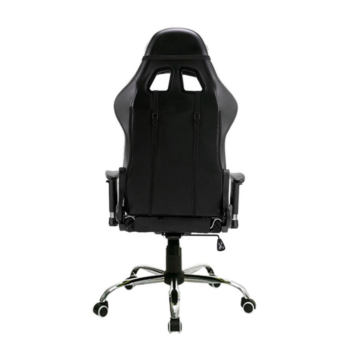 Cadeira Gamer Bluecase Titanium, Branco e Preto - BCH-06WBK