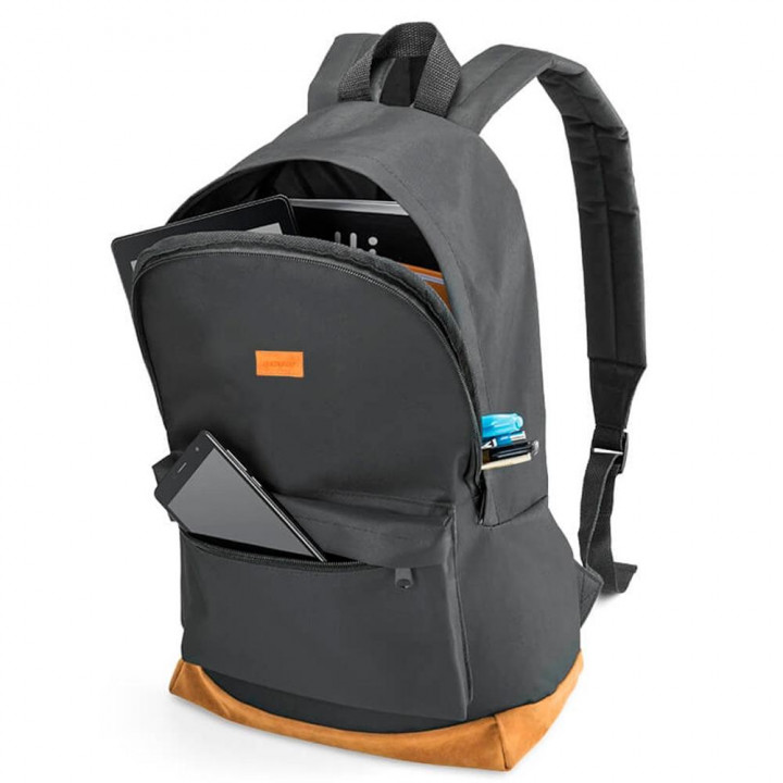 MOCHILA ATÉ 15.6 BACKPACK PRETA/MARROM BO407 - MULTILASER