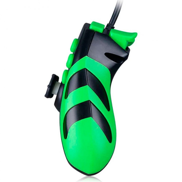 Joystick Gamer Multilaser, PS3/PC, Preto e Verde - JS091