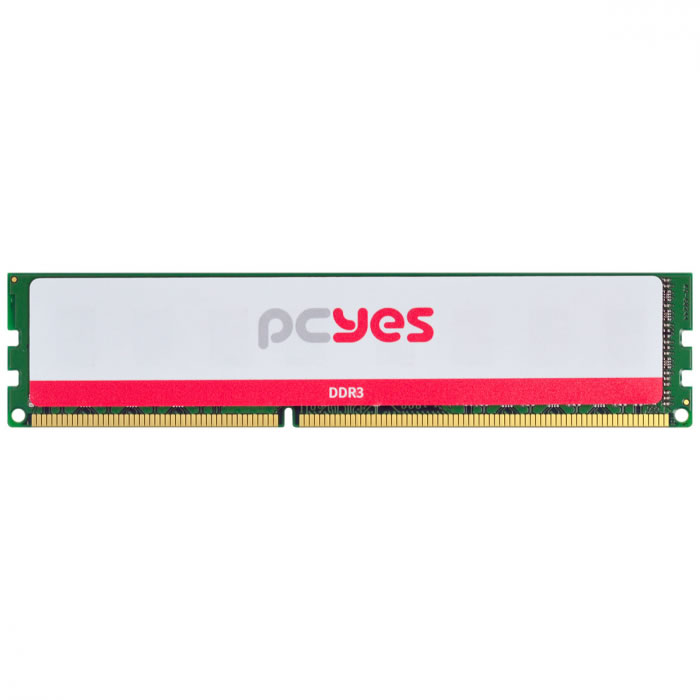 Memória PCyes, 4GB, 1600MHz, DDR3, CL11 - PM041600D3 (32290)