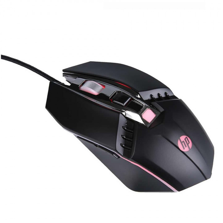 Mouse Gamer HP M270, LED, 6 Botões, 3200DPI - 7ZZ87AA#ABM