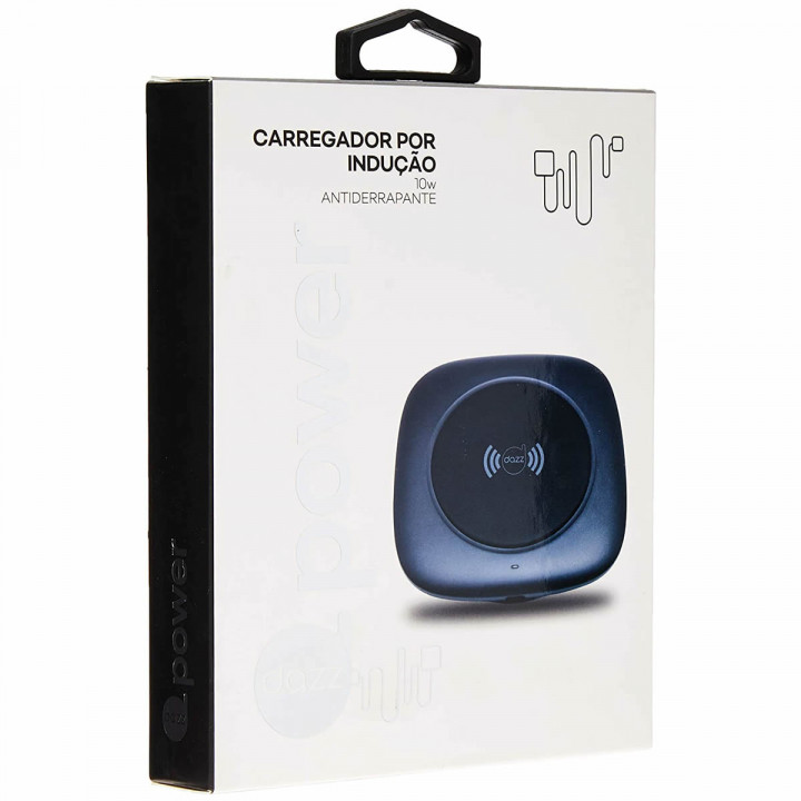 CARREGADOR DE INDUÇÃO DAZZ POWER 10W CMIL PRETO - 60000030