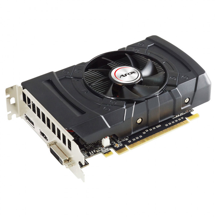 Placa de Vídeo Afox RX 550, Radeon 2GB, DDR5, 128Bit, DP DVI HDMI - AFRX550-2048D5H4