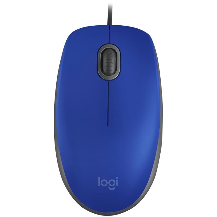 Mouse Logitech M110, Com Clique Silencioso, Azul - 910-006662