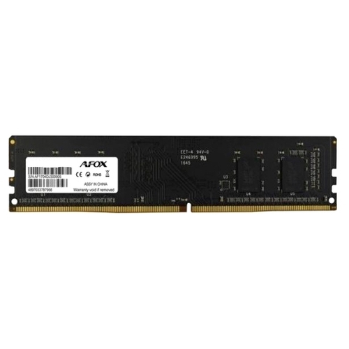 Memória Afox, 4GB, 2400MHz, DDR4 - AFLD44EK1P