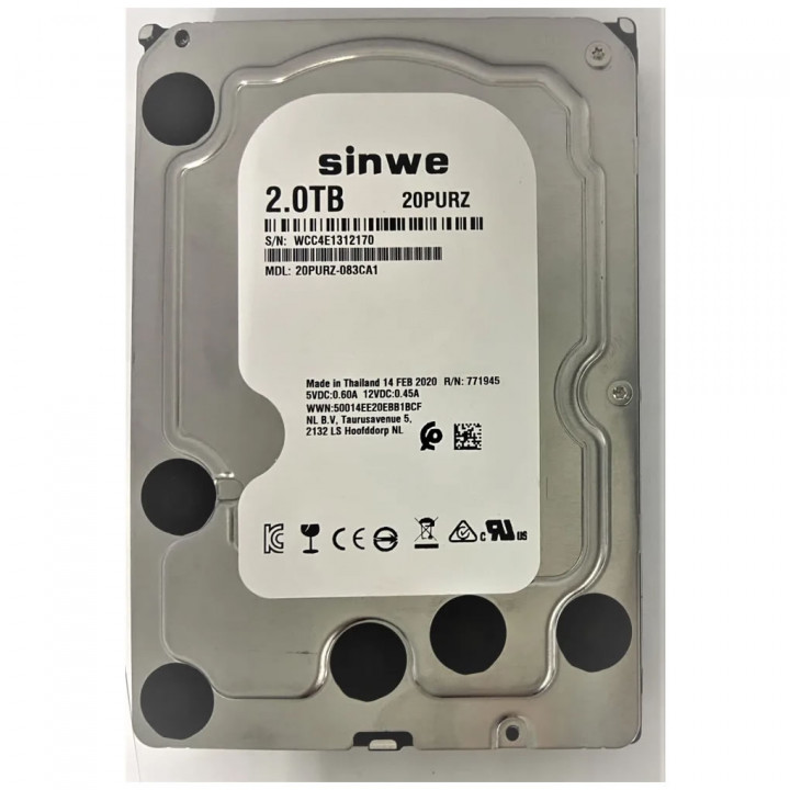 HD Sinwe, 2TB, 5400RPM, SATA III POOL - 05779-IVB