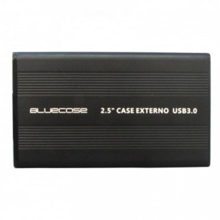 Case Para HD 2.5" Bluecase, SATA USB 3.0, Preto - BCSU302