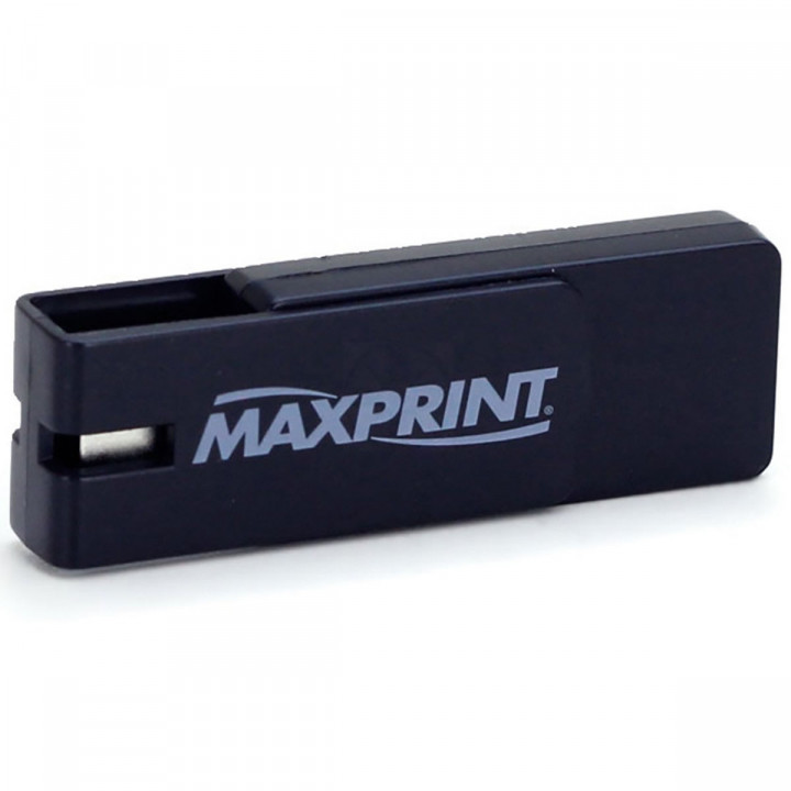 Pen Drive Maxprint Twist 16GB, USB 2.0, Cinza - 50000008