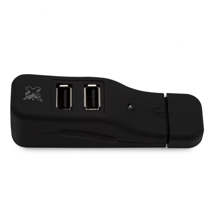 HUB USB 4 PORTAS MAXPRINT USB2.0 PRETO - 6013853