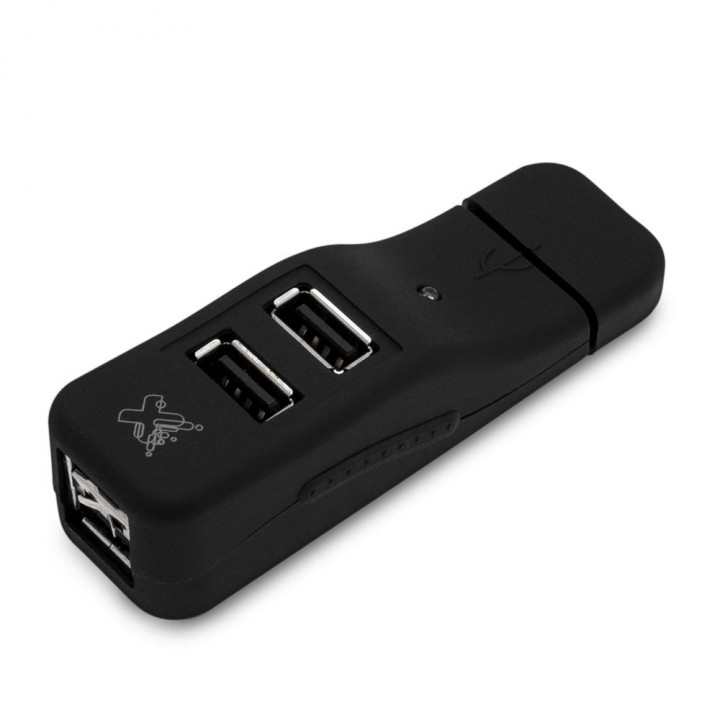 HUB USB 4 PORTAS MAXPRINT USB2.0 PRETO - 6013853