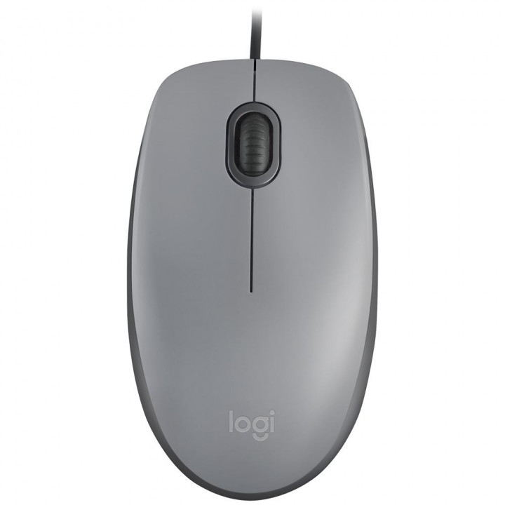 Mouse Logitech M110, Com Clique Silencioso, Cinza - 910-006757
