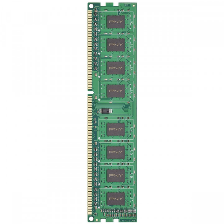 Memória PNY, 4GB, 1333MHz, DDR3, CL9 PC3-10600 UDIMM - MD4GSD31333NHS
