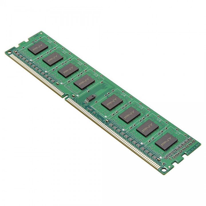 Memória PNY, 4GB, 1333MHz, DDR3, CL9 PC3-10600 UDIMM - MD4GSD31333NHS