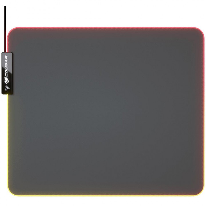 Mousepad Gamer Cougar Neon, RGB, Médio, Preto - 3MNEOMAT.0001