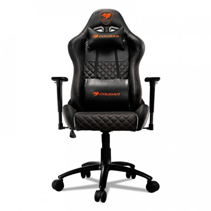 Cadeira Gamer Cougar Armor Pro, Preto e Laranja - 3MARMPRB.0001