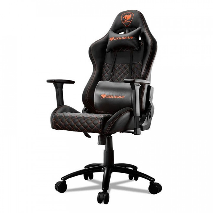 Cadeira Gamer Cougar Armor Pro, Preto e Laranja - 3MARMPRB.0001