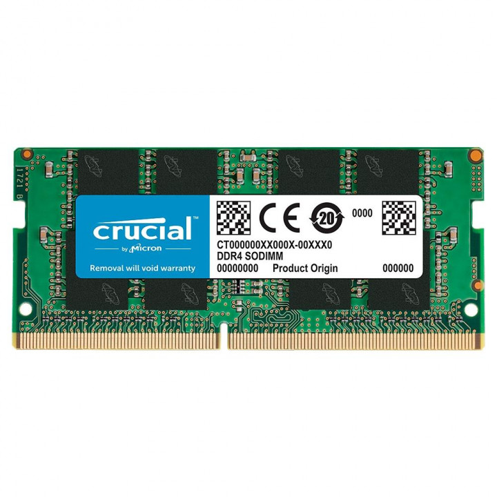 Memória Para Notebook Crucial, 8GB, 2666MHz, DDR4, CL19 - CB8GS2666
