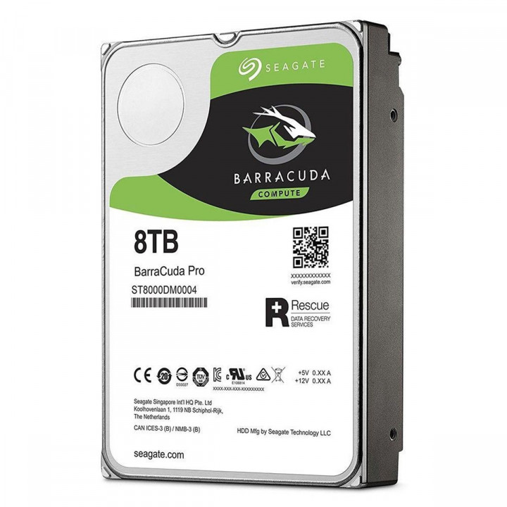 HD Seagate Barracuda, 8TB, 5400RPM, SATA III - ST8000DM004