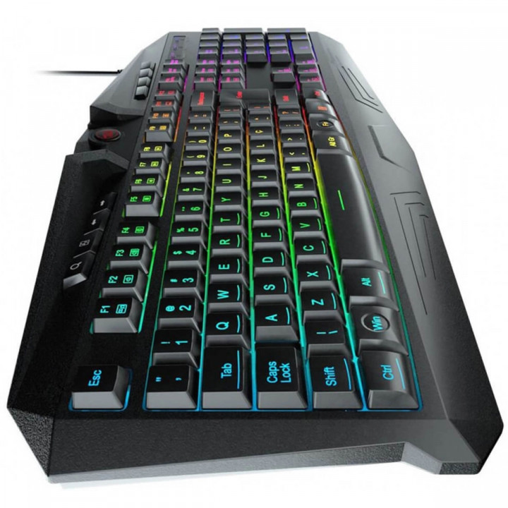 Teclado Gamer Redragon Harpe, RGB, ABNT2, Preto - K503RGB
