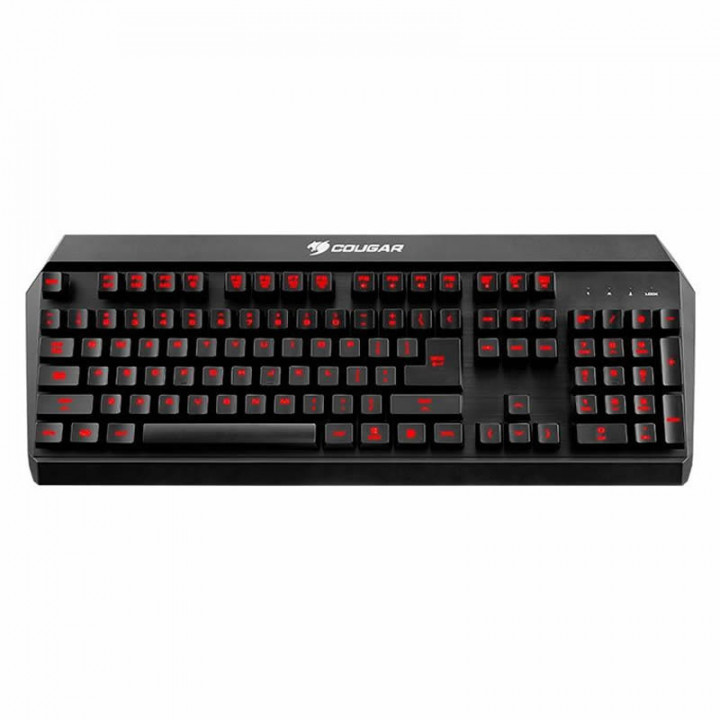 Teclado Mecânico Gamer Cougar 450K, Hibrido, ABNT, USB, Preto - 37450XNMB.0004