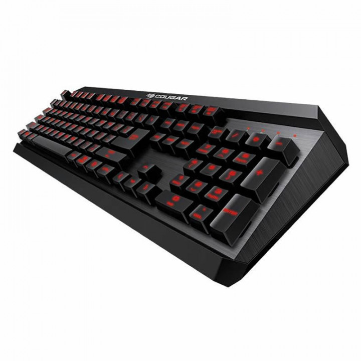 Teclado Mecânico Gamer Cougar 450K, Hibrido, ABNT, USB, Preto - 37450XNMB.0004