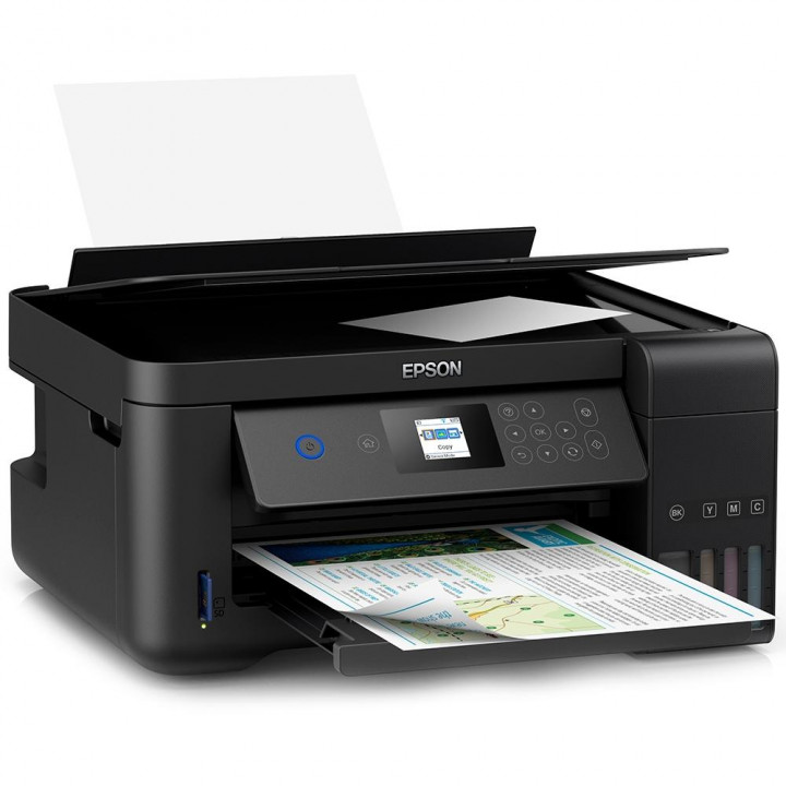 Impressora Epson Ecotank L4160 Multifuncional, Com Wi-fi, Preto - L4160