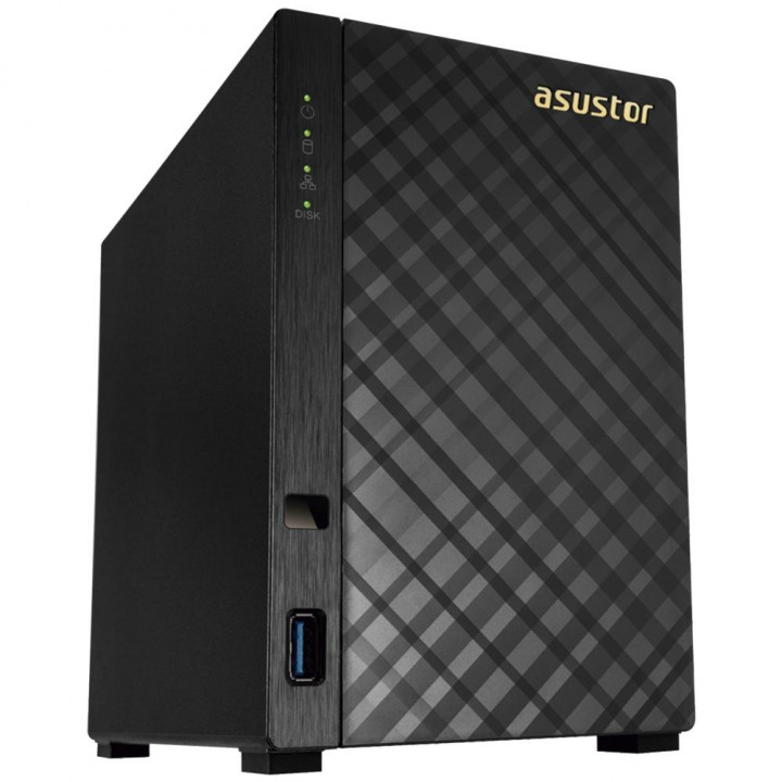 Storage Asustor NAS Sem Disco, 2 Baias - AS1002T v2