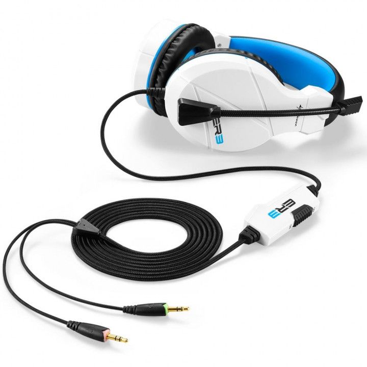 Headset Gamer Sharkoon, Branco - RUSH ER3