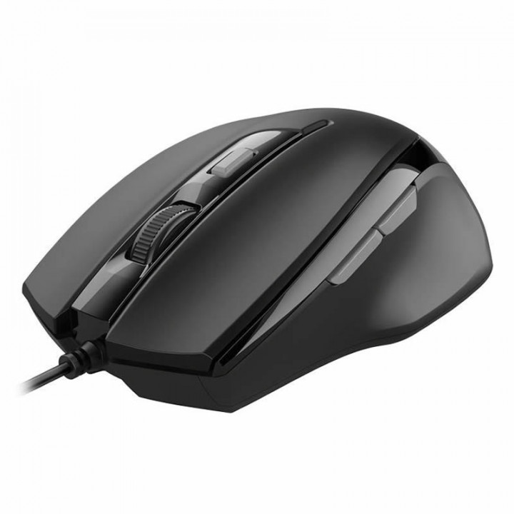 Mouse Trust Comfort Voca, 5 Botões, 2400DPI, USB, Preto - T23650