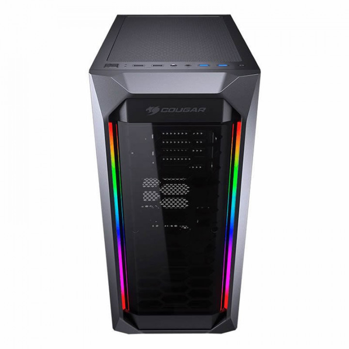Gabinete Gamer Cougar MX410, Lateral Acrílico, Preto - 385VM60.0005