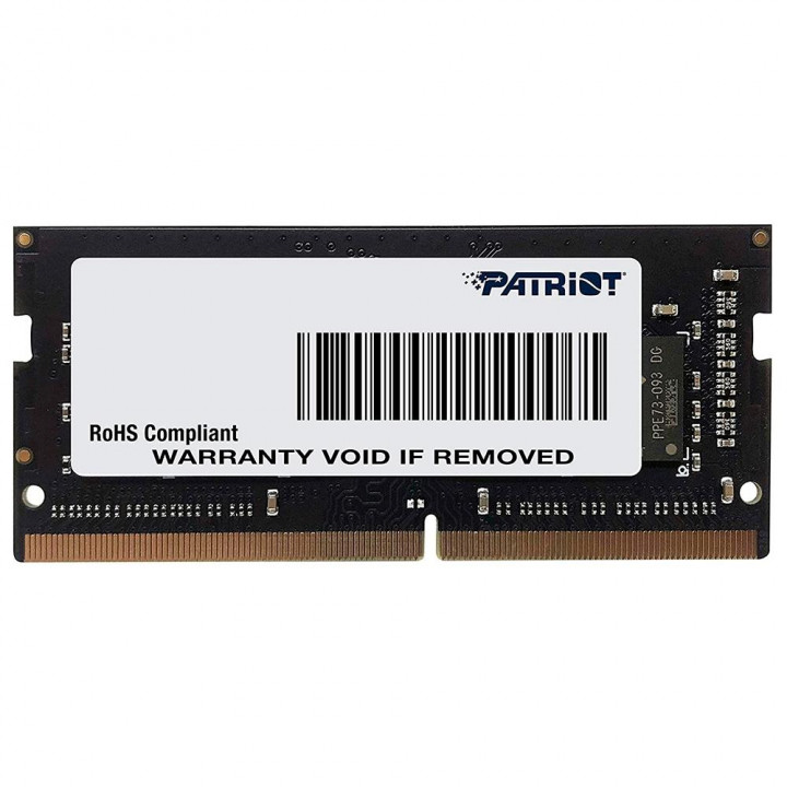 Memória Para Notebook Patriot, 8GB, 2666MHz, DDR4, CL19 - PSD48G266681S