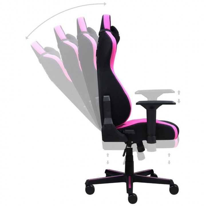Cadeira Gamer PCYes Mad Racer V8 Turbo, Rosa - V8TBMADPK