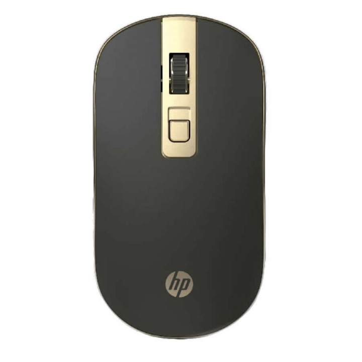 Mouse Sem Fio HP S4000, 4 Botões, 1600DPI, Preto - 4NE22PA
